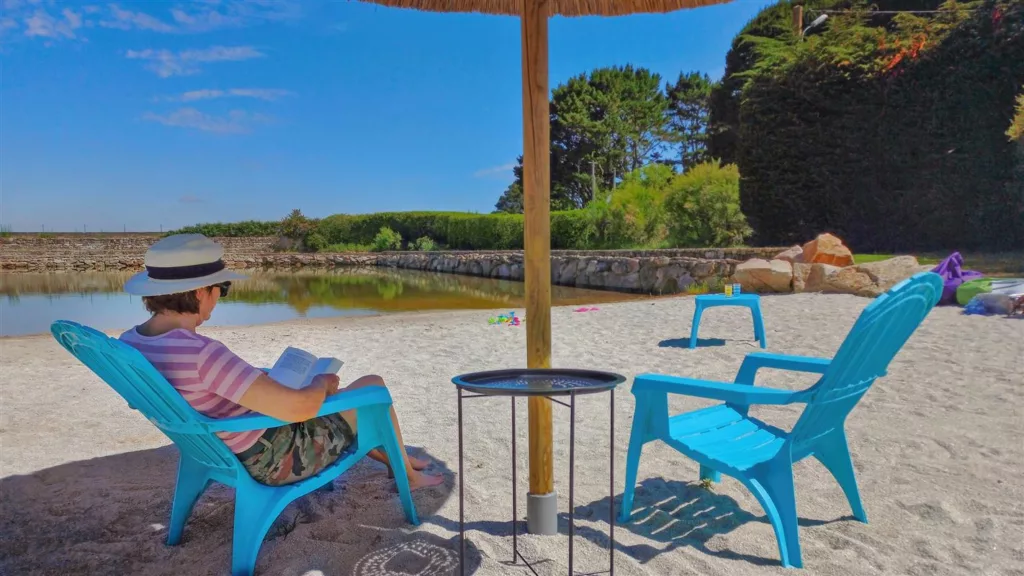 Plage et détente Camping Paradis Paradis Le Moulin des Oies